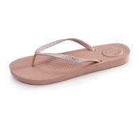 Isotoner Tongs femme souples, légères, résistantes à l'affaissement et durable., 41 EU, rose