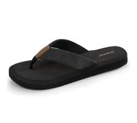 Isotoner Tongs Homme très confortables tiges larges 44 noir