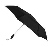 isotoner Totes Eco X-TRA Strong Parapluie avec ouverture et fermeture automatique à cliquet Noir, Noir , Taille unique