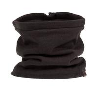 Isotoner Tour de cou doublé polaire, cordon ajustable noir homme