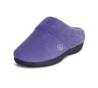 isotoner Veste à capuche classique pour femme avec chaussons en mousse à mémoire de forme, 9.5-10