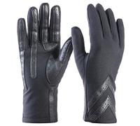 isotoner Gants en élasthanne pour écran Tactile, Noir Solide-Smartdri, Small-Medium Femme