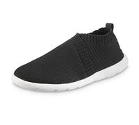 isotoner Women's Lightweight Casual Shoes Moccasin, Black, 11