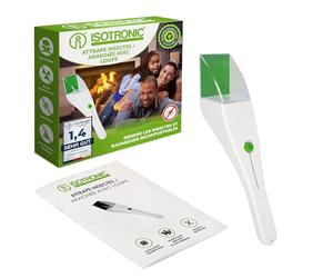 ISOTRONIC Catchy XXL araignée Attrape-rêves Attrape-Insectes avec loupe et Répulsif araignée télescopique élimination des Insectes