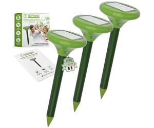 ISOTRONIC® Chasse Taupe Solaire (Set de 3)