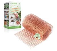 ISOTRONIC Filet en cuivre pour protéger contre les escargots et les souris - Grille en cuivre de 6 m - Protection contre les escargots et les rongeurs - Tissu en cuivre pour parterres et colmater les