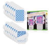 ISOTRONIC Film adhésif 15 pièces piège à insectes UV moustiques mouches
