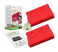 ISOTRONIC® Lot de 2 répulsifs anti-martres pour voiture - Tradition depuis 1979 - Répulsif contre les martres pour grenier, maison, jardin, entrepôt, garage, voiture, compartiment moteur - Répulsif à
