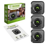 ISOTRONIC® Prise Anti Moustiques Répulsif à Ultrasons Contre Les Moustiques - Appareil électrique sans Produits Chimiques Contre Les Insectes pour Usage intérieur pour Chambre Salon Cuisine, Lot de 3