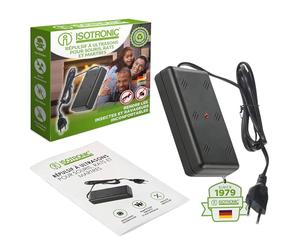 ISOTRONIC Répulsif à martres à ultrasons pour grenier, garage et maison - Protection contre les martres, souris et rats - Répulsif anti-martres avec zone d'action de 50 m² (1 pièce)
