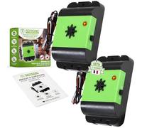 ISOTRONIC Répulsif martres pour Voiture - Branchement Batterie 12V avec capteur de Vibrations et ultrasons - Protection Efficace pour Moteur et Garage - Lot de 2 pièces pour Une sécurité Totale