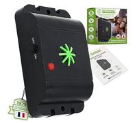 Répulsif à Ultrason d'Extérieur IPX5 18-32 kHz pour Chien/Chat Isotronic Noir Multicolore