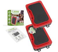 ISOTRONIC Répulsif pour Les martres, Souris et Les Rats avec Fonction de lumière/Clignotant LED Ultrasons pour la Voiture, la Maison, Le Garage et Le Grenier
