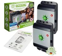 ISOTRONIC Répulsif Souris/Rats à Ultrasons pour la Maison, Vainqueur du Test, Répulsif Électronique (2 Pièces)