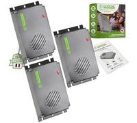 ISOTRONIC Répulsif ultrasons Souris Rats à Piles Cave Grenier 40 m² (3)