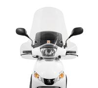 ISOTTA PARE-BRISE CLASSIC TRANSPARENT 3MM POUR PEUGEOT TWEET 50-125-150 2014-2022 ET TWEET 200 2022