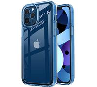 iSOUL Coque Transparente pour iPhone 12/Pro - Coque Fine et Souple en Silicone TPU résistant aux Chocs