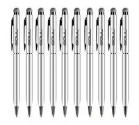 ISOUL Stylet, Stylet Touch Pen, Stylets pour Écrans tactiles, Officielle Stylet pour Apple iPad, iPad Mini, iPhone 6/7/Plus, Samsung Galaxy, Téléphones Portables et tablettes - Stylets en Métal Noir