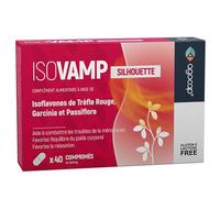 Isovamp supplément ménopause, à base de Trèfle Rouge, Isoflavones de Soja, Cimicifuga | Contrôle les bouffées de chaleur, sautes d'humeur et soutient la ménopause | suppléments ménopause Agocap