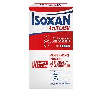 Isoxan Complément alimentaire Actiflash Booster goût orange Sans sucre - 28 comprimés effervescents