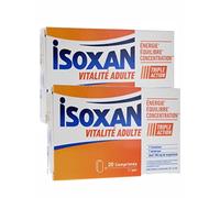 ISOXAN ADULTE 20 COMPRIMES - lot de 2 Boites de 20 Comprimés (2)