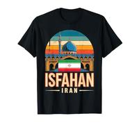 Ispahan Souvenir de Voyage scène vive Iran T-Shirt