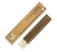 ISPALLA Bâtons d'encens PALO Santo Copal, 10 pièces, pour intensifier les connexions spirituelles, faits à la main au Pérou, 100% naturels et végétaliens