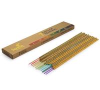 ISPALLA® Lot de 14 bâtonnets d'encens Renewal 7 Day avec Palo Santo, faits à la main au Pérou, 100 % naturels et végétaliens