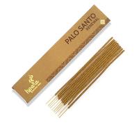 ISPALLA® Palo Santo Lot de 10 bâtonnets d'encens originaux, faits à la main au Pérou, 100 % naturels et végétaliens