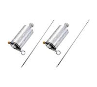 iSpchen Baguette Magique 150cm 2pcs Canne Magique en Métal Canne D'Apparence Inoxydable Bâton Télescopique Magique Portable Bâton de Poche en Métal pour Magicien Professionnel, Scène