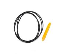 iSpchen Bande d'Étanchéité De Toit Ouvrant De Pare-Brise, Joint De Fenêtre De Toit Ouvrant De Voiture Pour Le Modèle 3 2021 Kit De Réduction Du Bruit Du Vent Kit d'Étanchéité Silencieux Noir