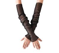 iSpchen Compression Manchettes De Bras, Manchettes De Bras Manchon Bras Anti-Solaire Manchette Bras Femme Manchette Femme Anti UV Manches De Bras Manchette Femme Dentelle L'été à L'Extérieur