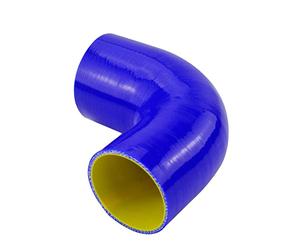 iSpchen Durite Silicone Réducteur Coudé 90 Degré,2.5"-3" (63mm-76mm) Coupleur Tuyau Intercooler,Tuyau Coupleur Universel En Silicone à 4 Plis,Pour Tuyauterie Du Système Suralimentation d'Admission
