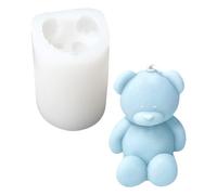 iSpchen Moule en silicone 3D DIY - Moule à bougie en silicone - Bougies d'ours - Moule à fondant - Moule à chocolat - Moule à savon - Moule à savon - #01