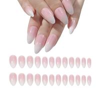 iSpchen Nail Tips Gel Full Cover Nail Tips French Press on Set Faux Ongles Artificiels Ongles Artificiels pour Femmes et Filles, #05
