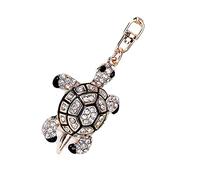 iSpchen Porte-Clés Voiture, Trousseau De Clés Porte-Clés Avec Strass Porte Clé Femme Porte Clés Tortue Porte Clef Voiture Porte-Clés Fille Porte Clé Porte-Clés En Métal Porte Clef Moto Pendentif