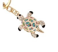 iSpchen Porte-Clés Voiture, Trousseau De Clés Porte-Clés Avec Strass Porte Clé Femme Porte Clés Tortue Porte Clef Voiture Porte-Clés Fille Porte Clé Porte-Clés En Métal Porte Clef Moto Pendentif