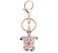 iSpchen Porte-Clés Voiture, Trousseau De Clés Porte-Clés Avec Strass Porte Clé Femme Porte Clés Tortue Porte Clef Voiture Porte-Clés Fille Porte Clé Porte-Clés En Métal Porte Clef Moto Pendentif