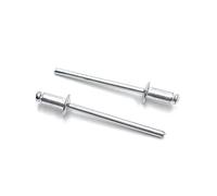 ISPINNER Lot de 100 rivets aveugles en aluminium, 1/8" x 1/4" (100Pack)