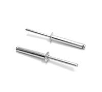 ISPINNER Lot de 100 rivets en aluminium pour store 4,8 x 30 mm