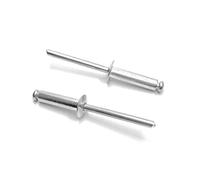 ISPINNER Lot de 100 rivets pour store en aluminium 4,8 x 19 mm