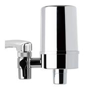 iSpring DF2-CHR Filtre à Eau de Robinet pour Cuisine, Salle de Bain ou Évier de Camping-car, Longue Durée de Vie de 500 Gallons, Finition Chromée