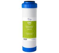 iSpring FG15 GAC Filtre à Charbon Actif Granulaire Filtre à Eau Osmose Inverse/Aquarium/Di, 2,5" x 10"