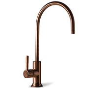 iSpring GA1-AW Robinet d'eau potable robuste de style contemporain à bec haut pour évier de cuisine sans espace d'air en vin antique - 0,6 cm