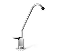 iSpring GB1 Robinet de Filtre à Eau 100% sans Plomb pour la Plupart des Systèmes d'osmose Inverse ou de Filtration d'eau, sans Espace d'air, Finition Chromée, pour Eau Potable