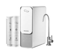 iSpring RO400EU Système d'Osmose Inverse, Filtre à Eau sous Évier 400 GPD, 2:1 Pur à Drainer, Système de Filtration d'Eau sans Réservoir, Réduction Efficace du TDS
