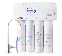 iSpring RO5004F-AK Osmosi Inversa Alcalina avec UV pH+ Réduit PFAS, TDS