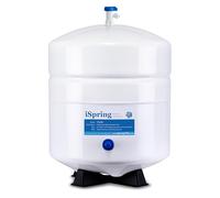 iSpring T32M Réservoir de Stockage d'eau Sous Pression avec Vanne à Bille pour Systèmes d'osmose Inverse, 4 Gallons, Vanne de Réservoir 1/4" Incluse