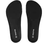ISQFIQ Semelles intérieures larges pour sabots de jardin respirantes et anti-odeurs - Confortable pour chaussures crocodile - Semelle intérieure de rechange fine pour homme et femme - Noir - Taille 45