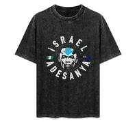 Israel Adesanya The Last Stylebender City Kickboxing Mens T-Shirt Casual Cotton Unisex Black Tees Tops L